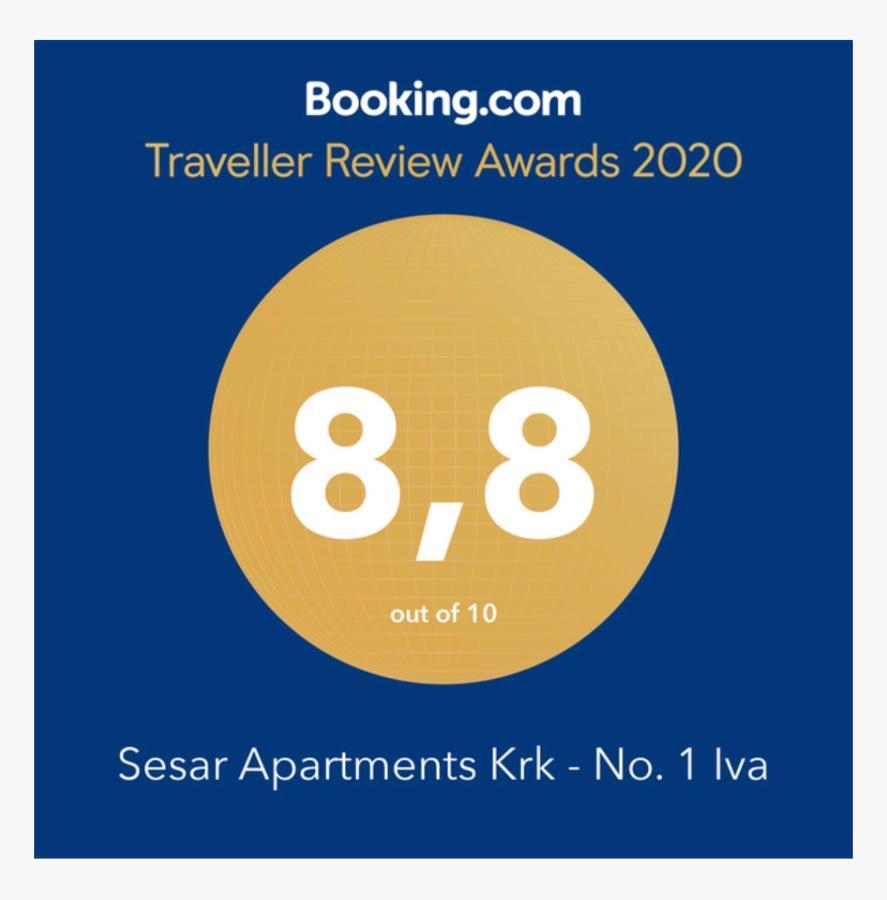 Sesar Apartments Krk - No. 1 Iva Krk Town Buitenkant foto